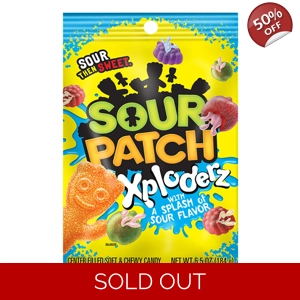 Sour Patch Xploderz - Gummy Sweets 184g Bag